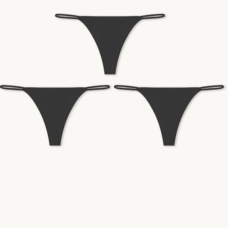 Kit 3 Bragas Mujer Sin Costuras Flexibles Séduzé
