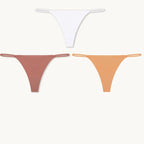 Kit 3 Bragas Mujer Sin Costuras Flexibles Séduzé