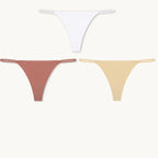 Kit 3 Bragas Mujer Sin Costuras Flexibles Séduzé