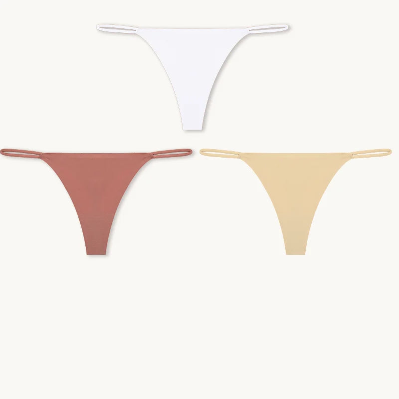 Kit 3 Bragas Mujer Sin Costuras Flexibles Séduzé