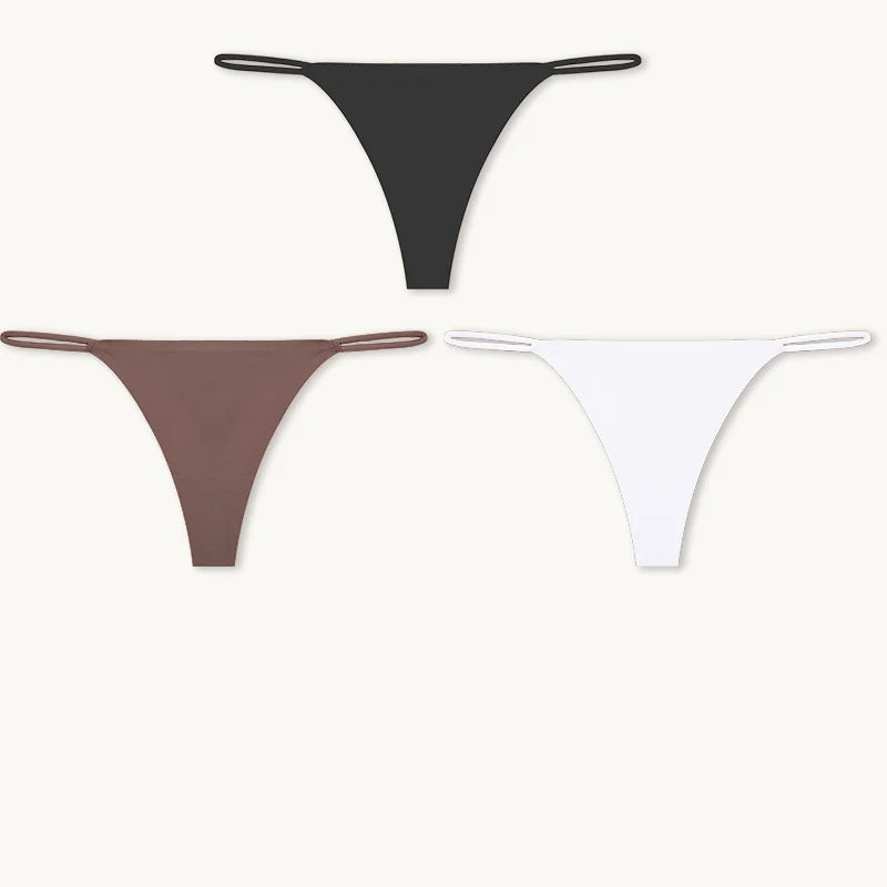 Kit 3 Bragas Mujer Sin Costuras Flexibles Séduzé