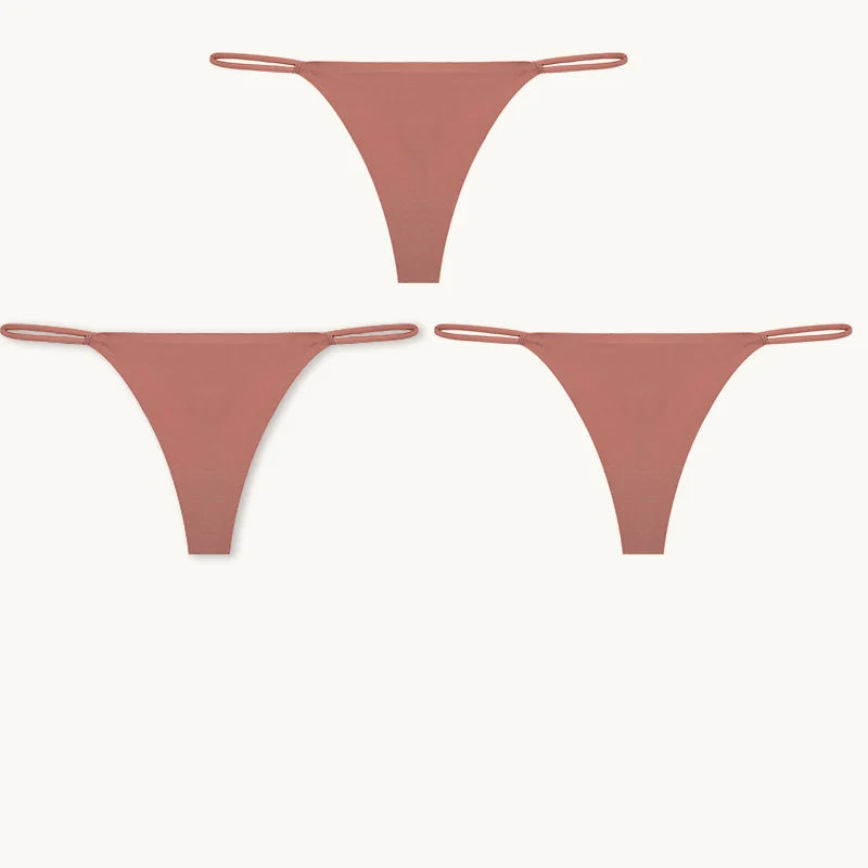Kit 3 Bragas Mujer Sin Costuras Flexibles Séduzé