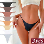 Kit 3 Bragas Mujer Sin Costuras Flexibles Séduzé